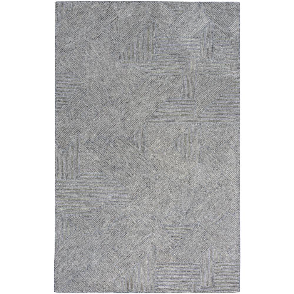 Modern Rectangle Area Rug, 4' x 6'. Picture 1