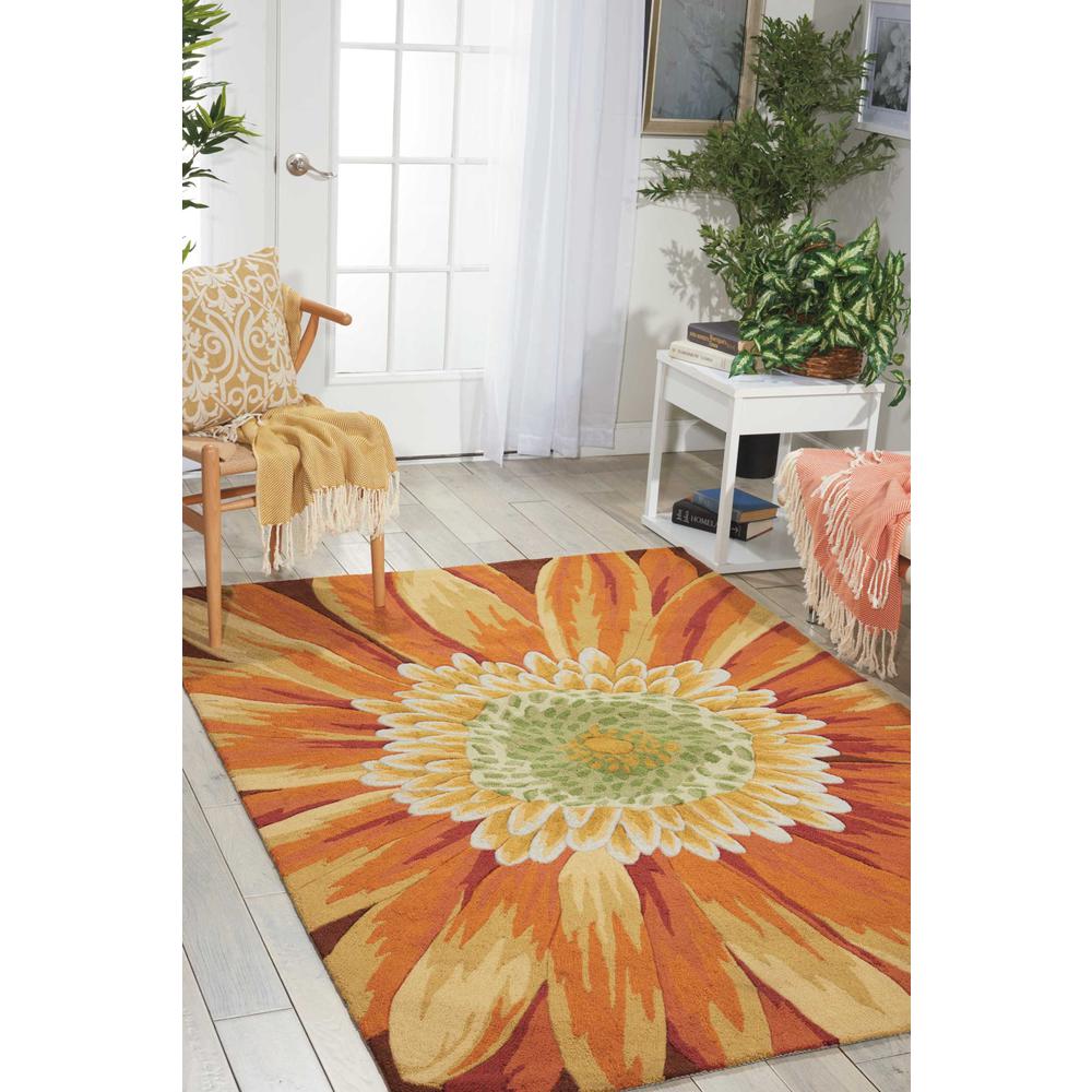 Contemporary Rectangle Area Rug, 2' x 3'. Picture 3