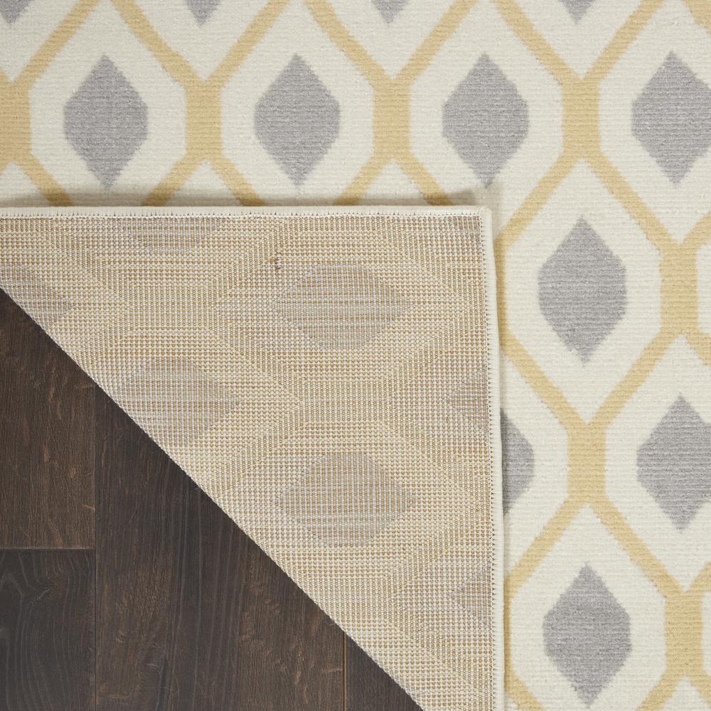 Grafix Area Rug, White, 5'3" x 7'3". Picture 3