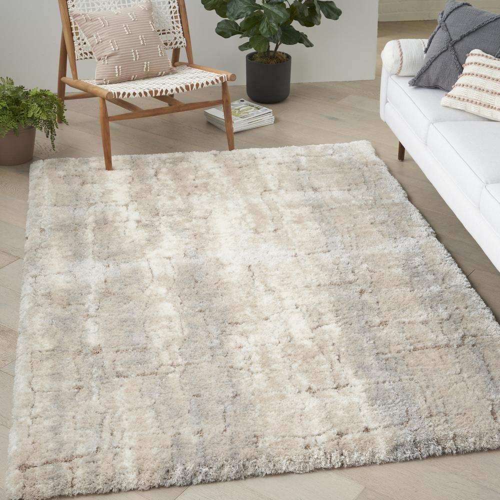 Shag Rectangle Area Rug, 4' x 6'. Picture 3