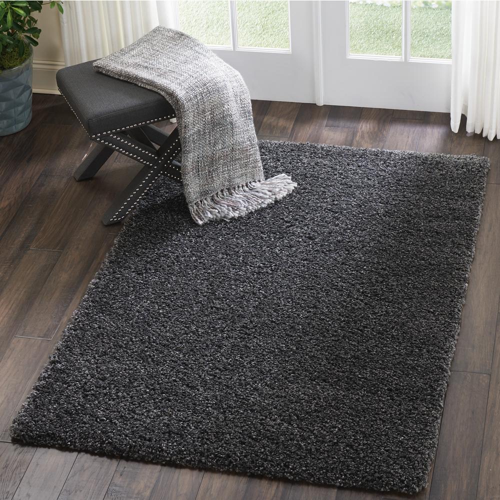 Shag Rectangle Area Rug, 4' x 6'. Picture 5