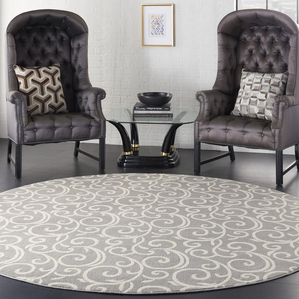 Nourison Home Grafix Area Rug. Picture 2