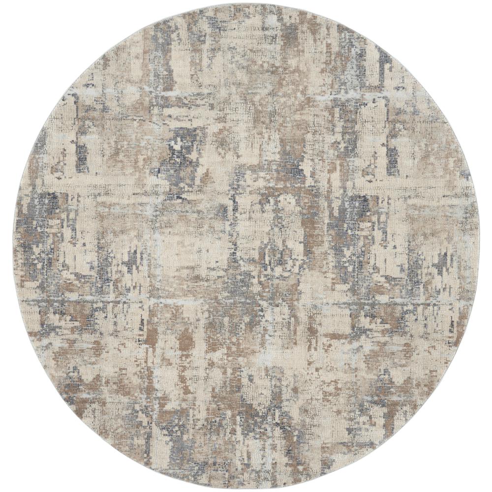 Modern Round Area Rug, 8' x Round. Picture 1