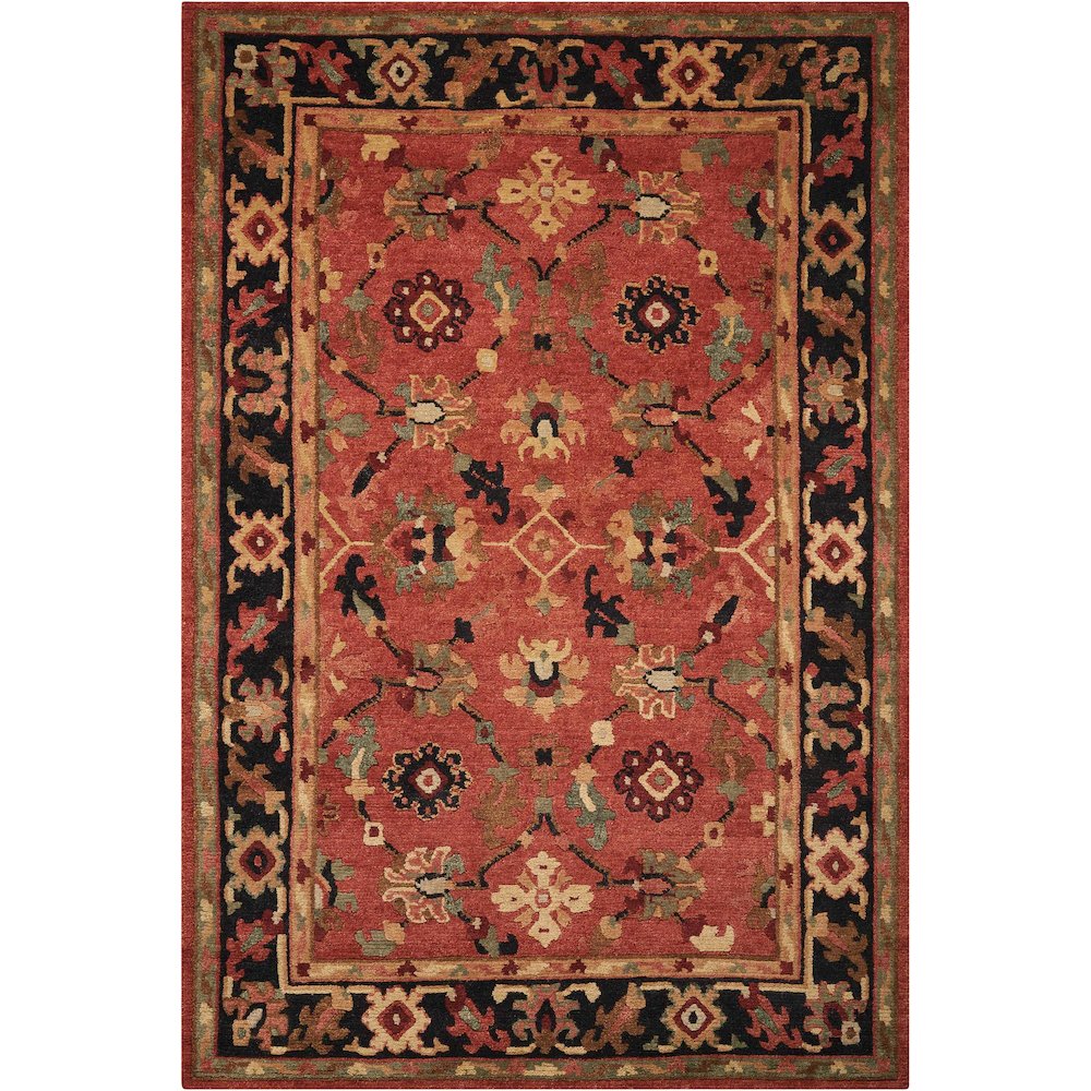 Tahoe Area Rug, Rust, 3'9" x 5'9". Picture 1