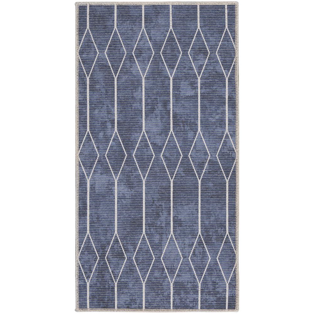 Modern Rectangle Area Rug, 2' x 4'. Picture 1