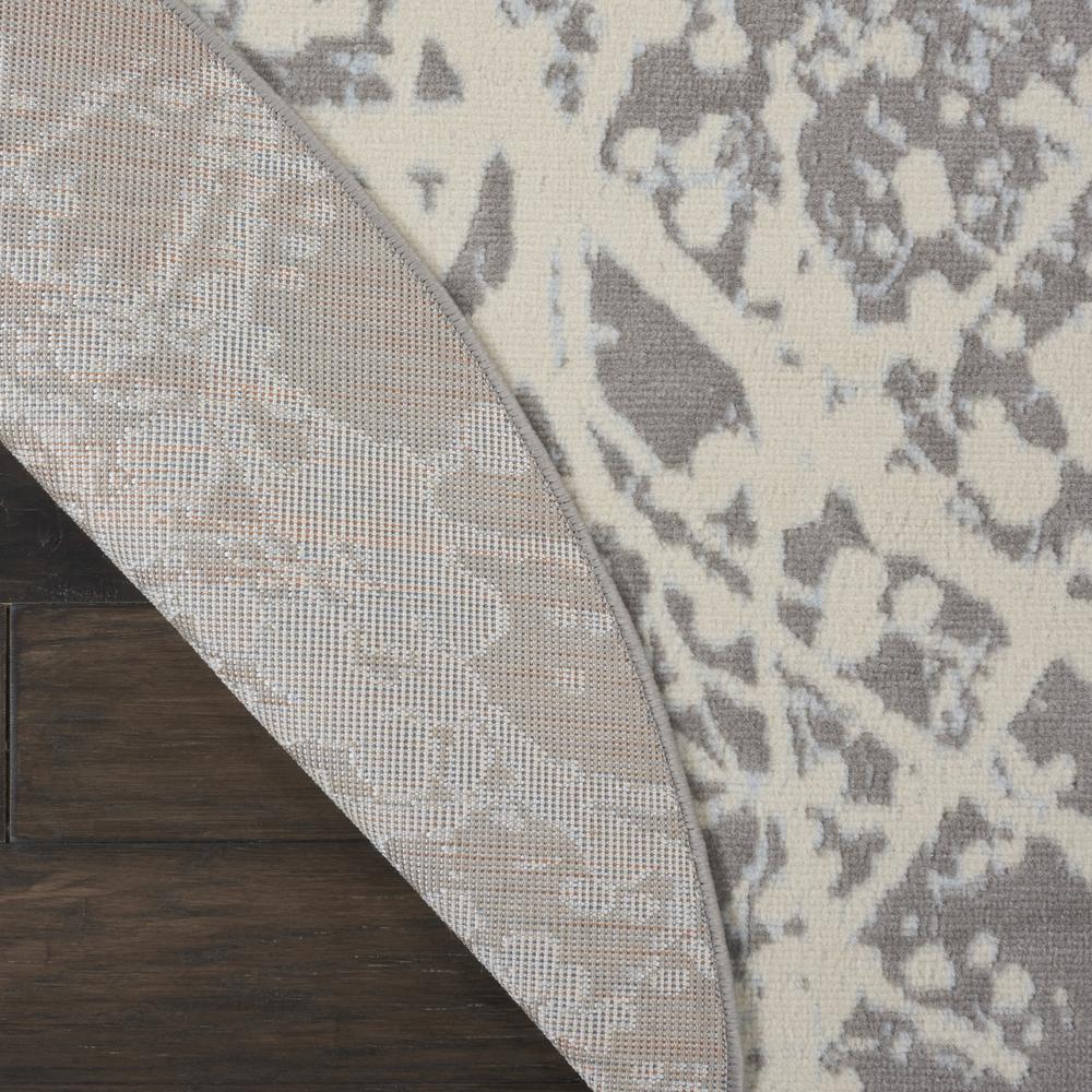 Jubilant Area Rug, Grey, 5'3" x ROUND. Picture 3