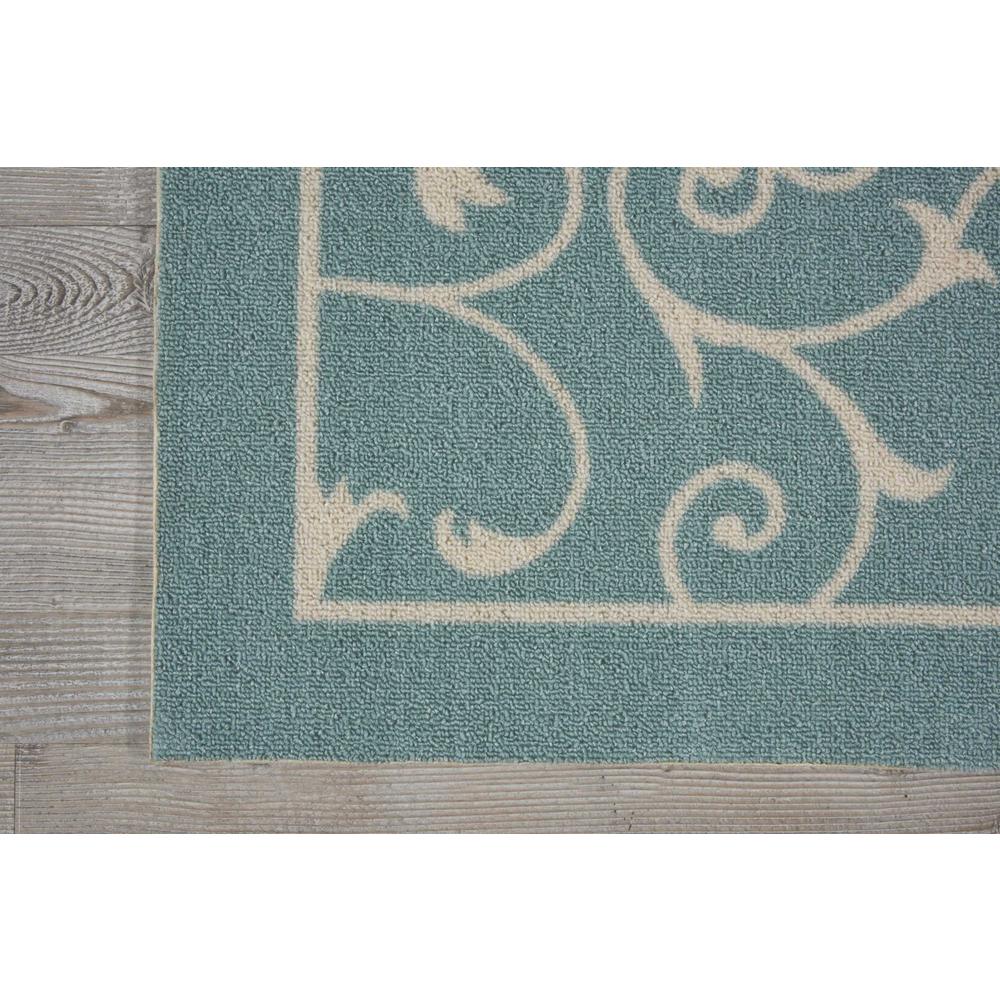 Home & Garden Area Rug, Light Blue, 2'3" x 3'9". Picture 3