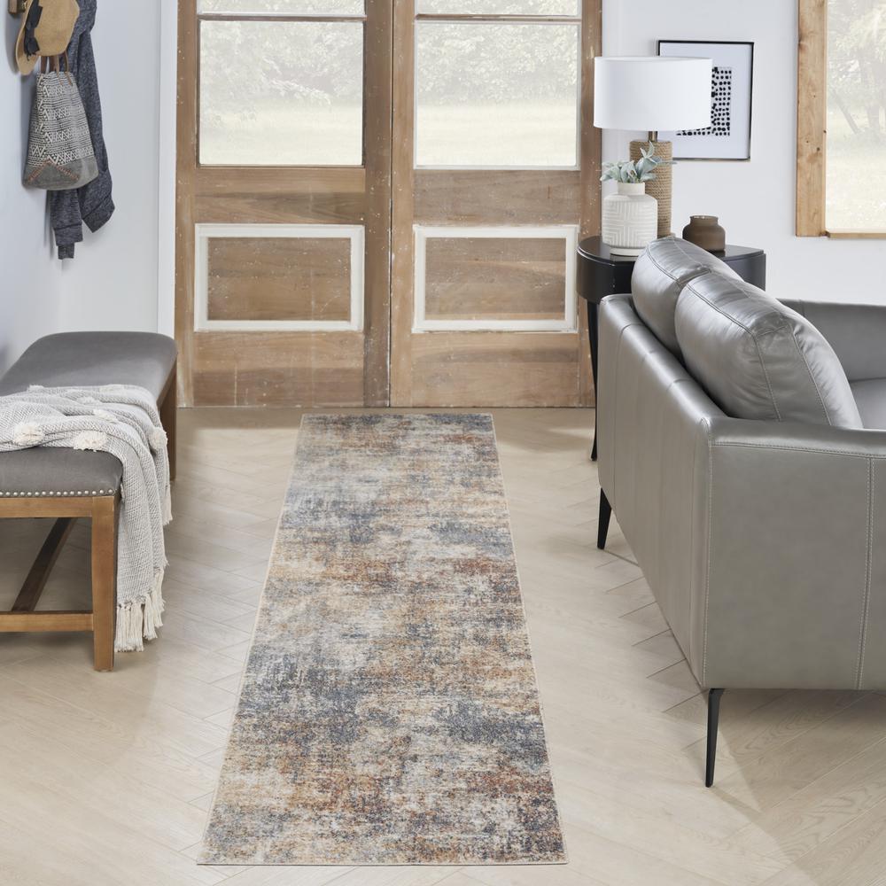 Modern Runner Area Rug, 8' Runner. Picture 3