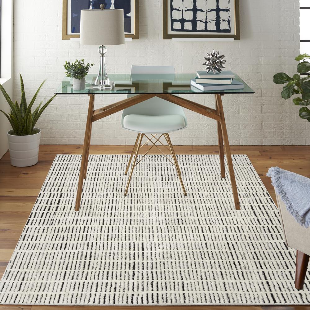 Scandinavian Rectangle Area Rug, 8' x 10'. Picture 10