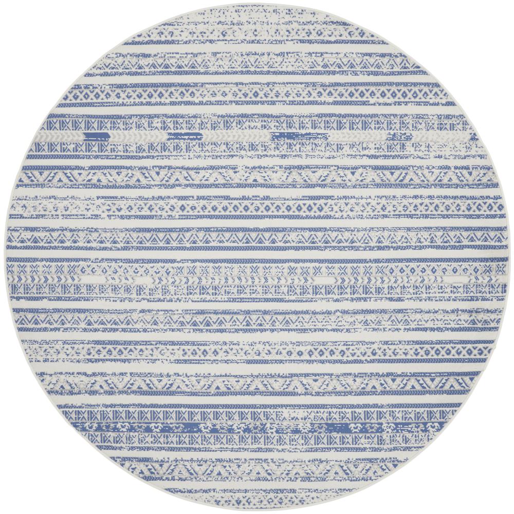 Nourison Whimsicle Area Rug, 5' Round (99446834706). Picture 1