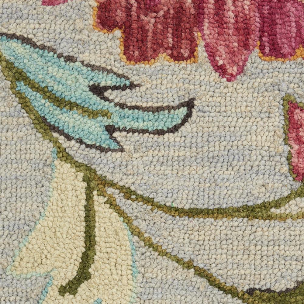 BAH04 Bahari Grey/Multi Area Rug- 8' x 10'. Picture 6