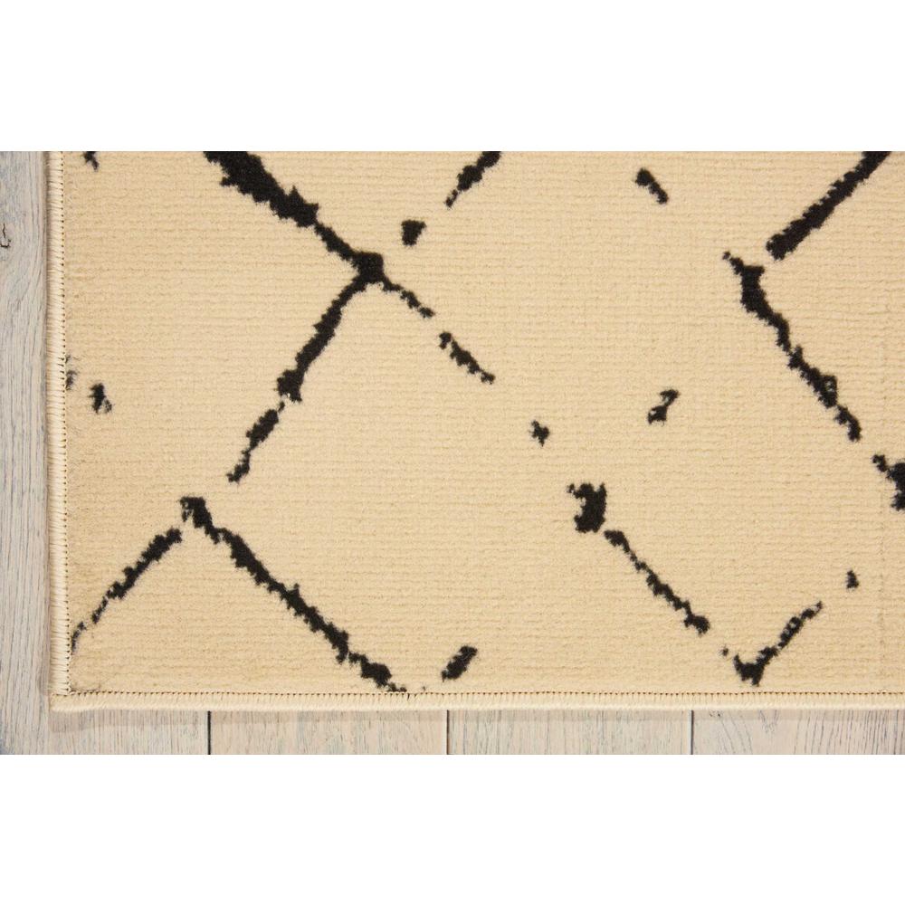 Grafix Area Rug, Cream/Black, 5'3" x 7'3". Picture 3