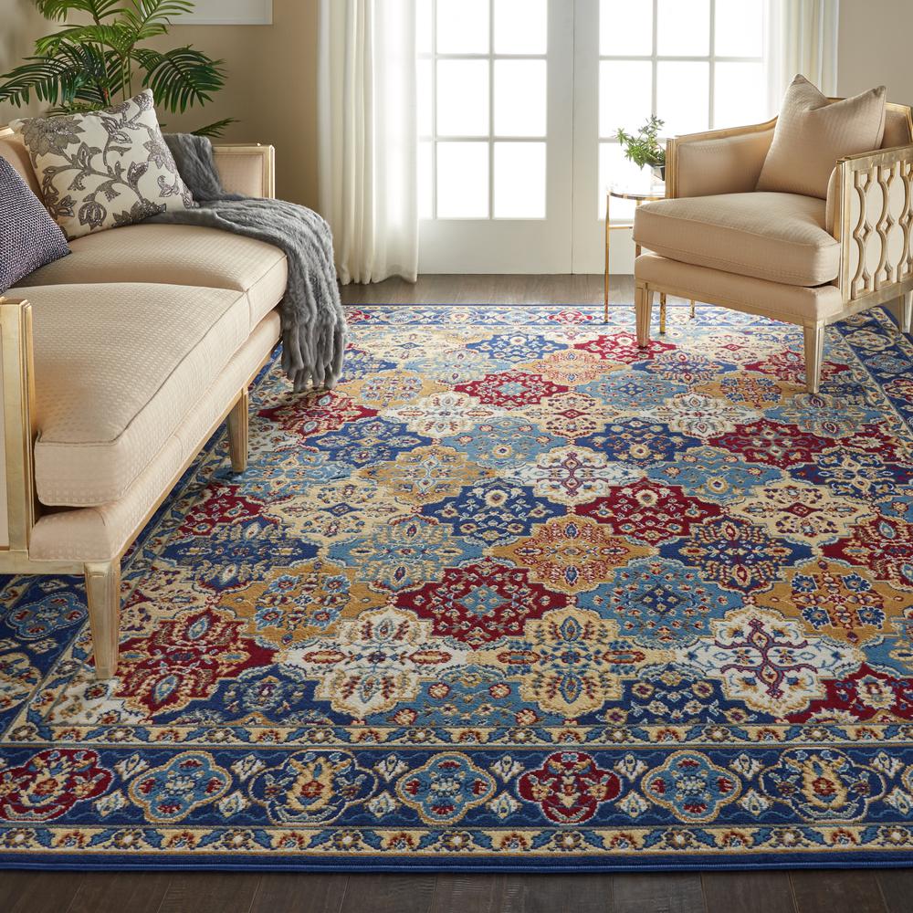Bohemian Rectangle Area Rug, 9' x 12'. Picture 3
