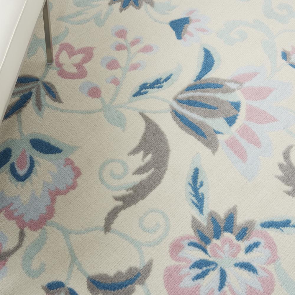 Jubilant Area Rug, Ivory/Multicolor, 5'3" x 7'3". Picture 8