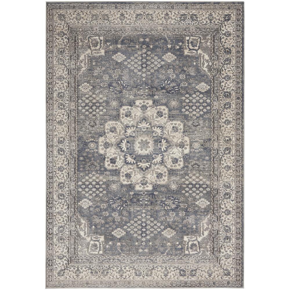 Vintage Rectangle Area Rug, 5' x 7'. Picture 1