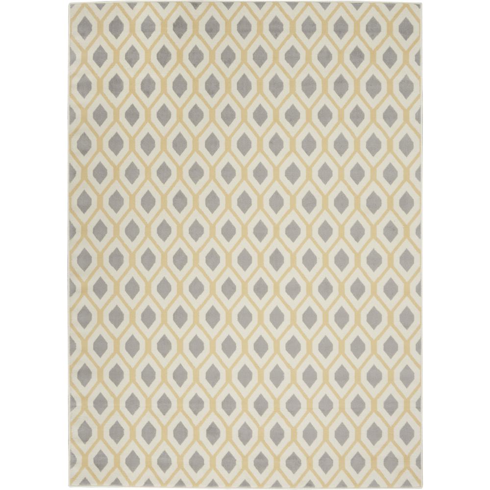 Grafix Area Rug, White, 5'3" x 7'3". Picture 1