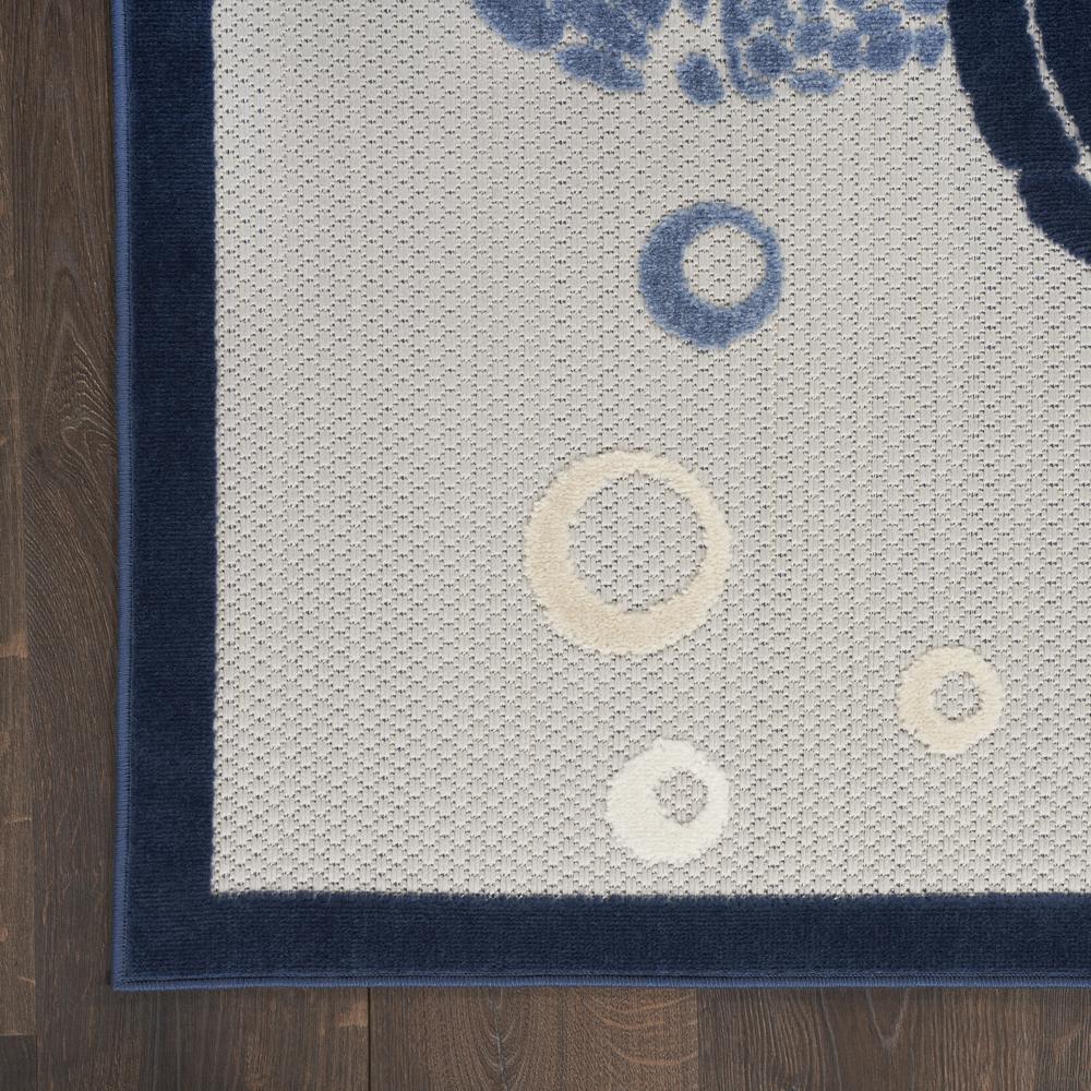 Coastal, Nautical & Beach Rectangle Area Rug, 5' x 8'. Picture 4