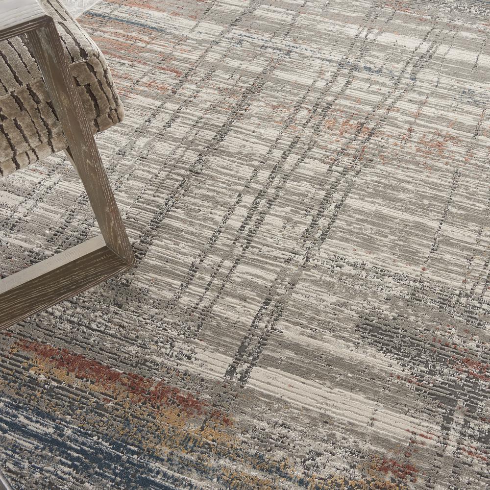 Modern Round Area Rug, 5' x Round. Picture 9