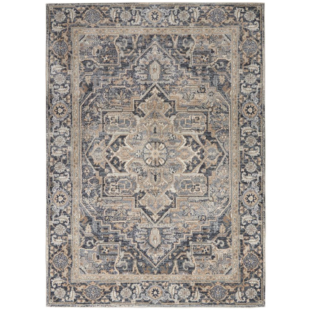 Vintage Rectangle Area Rug, 5' x 7'. Picture 1