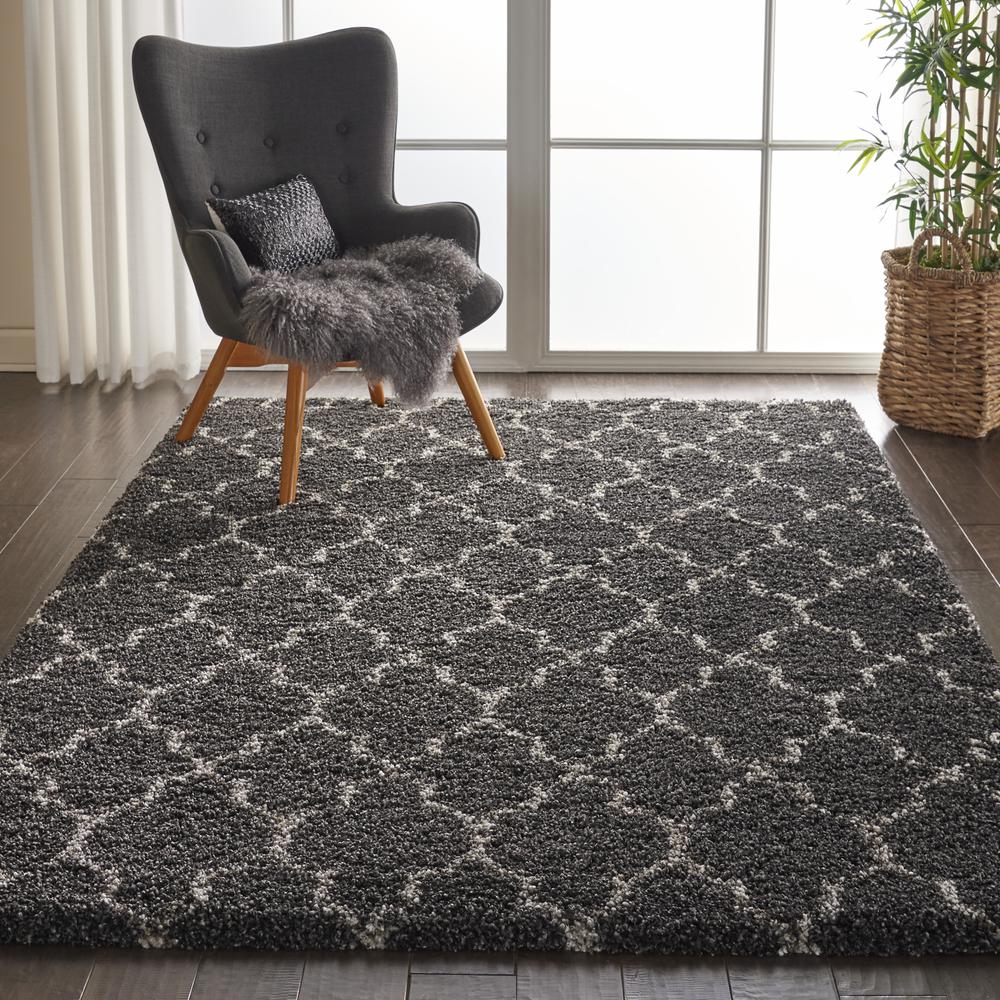 Amore Area Rug, Charcoal, 3'11" x 5'11". Picture 2