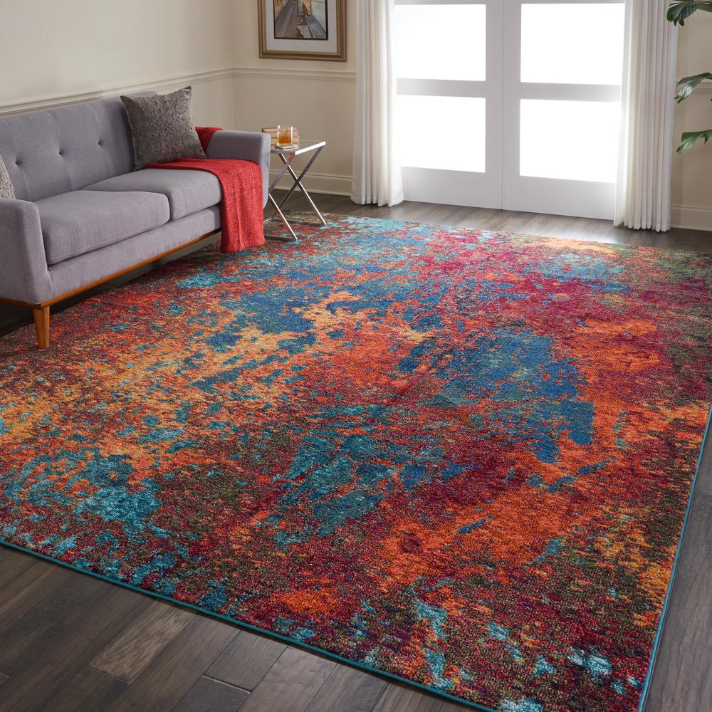 Modern Rectangle Area Rug, 9' x 12'. Picture 10