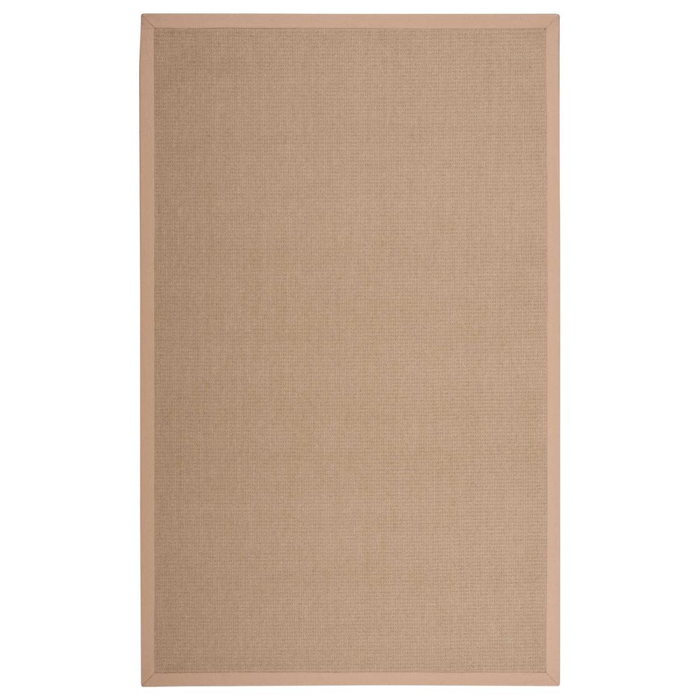 Sisal Soft Area Rug, Sand, 5' x 8'. Picture 1