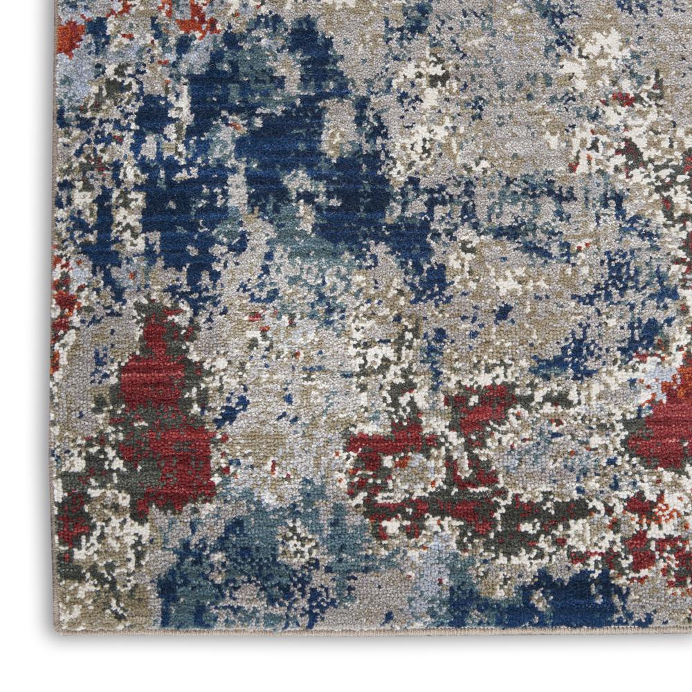 Artworks Area Rug, Navy/Brick, 8'6" x 11'6". Picture 5