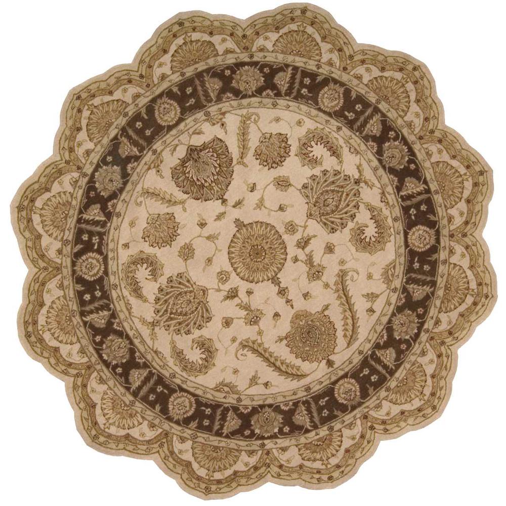 Nourison Heritage Hall Beige Area Rug. Picture 1