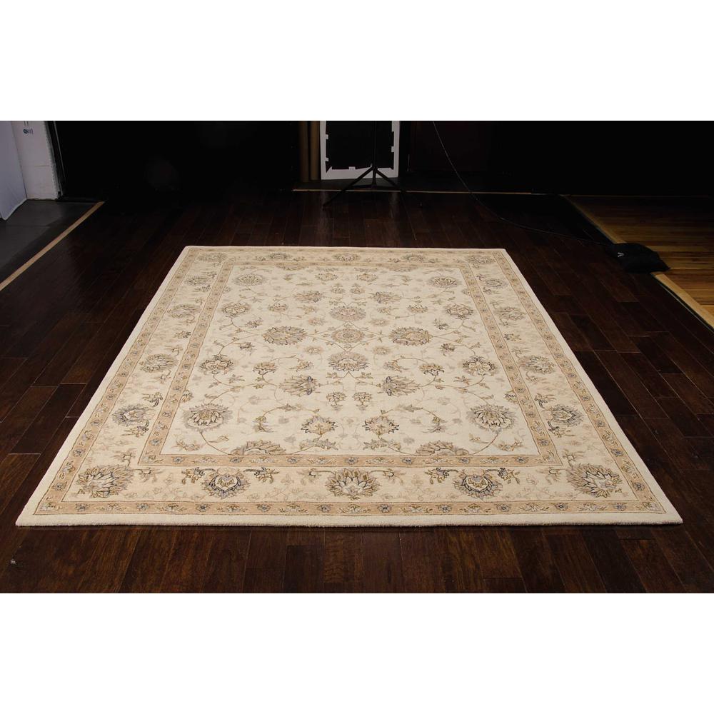 Nourison Heritage Hall Cream Area Rug. Picture 2
