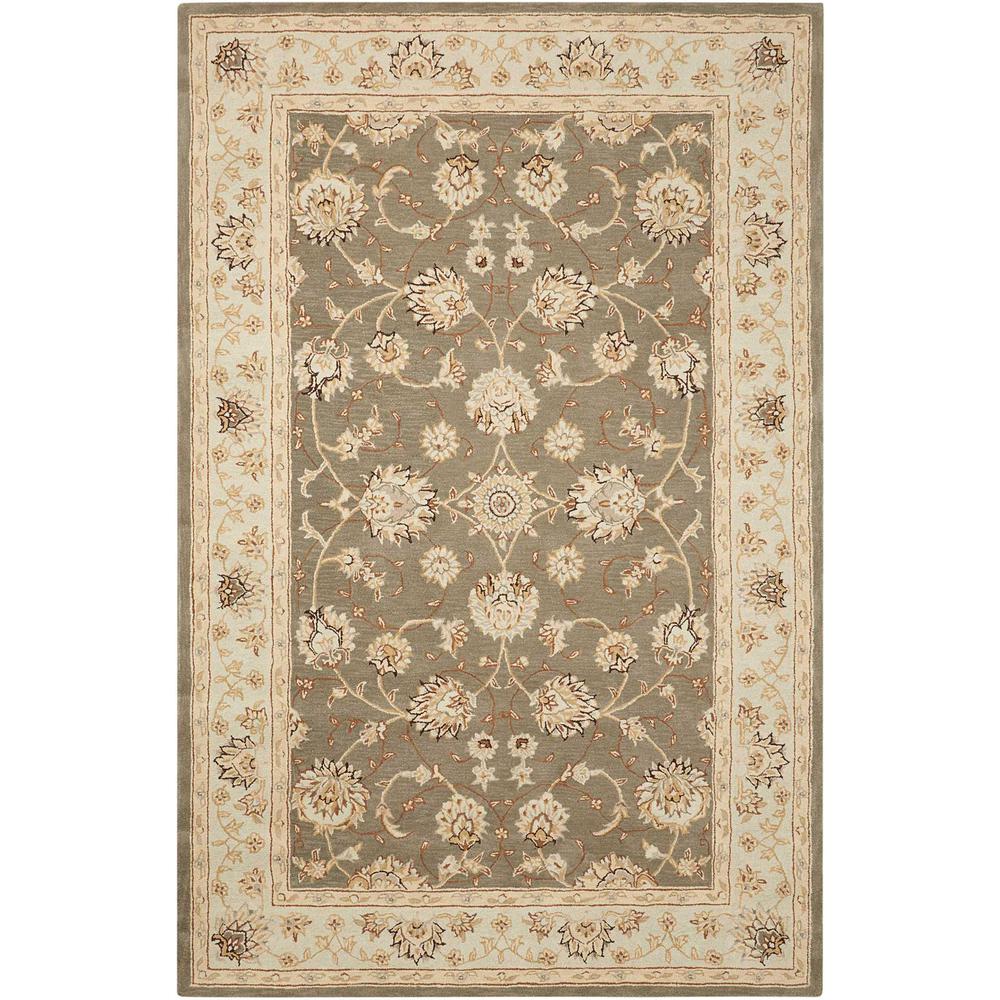 Nourison Heritage Hall Slate Area Rug. Picture 1