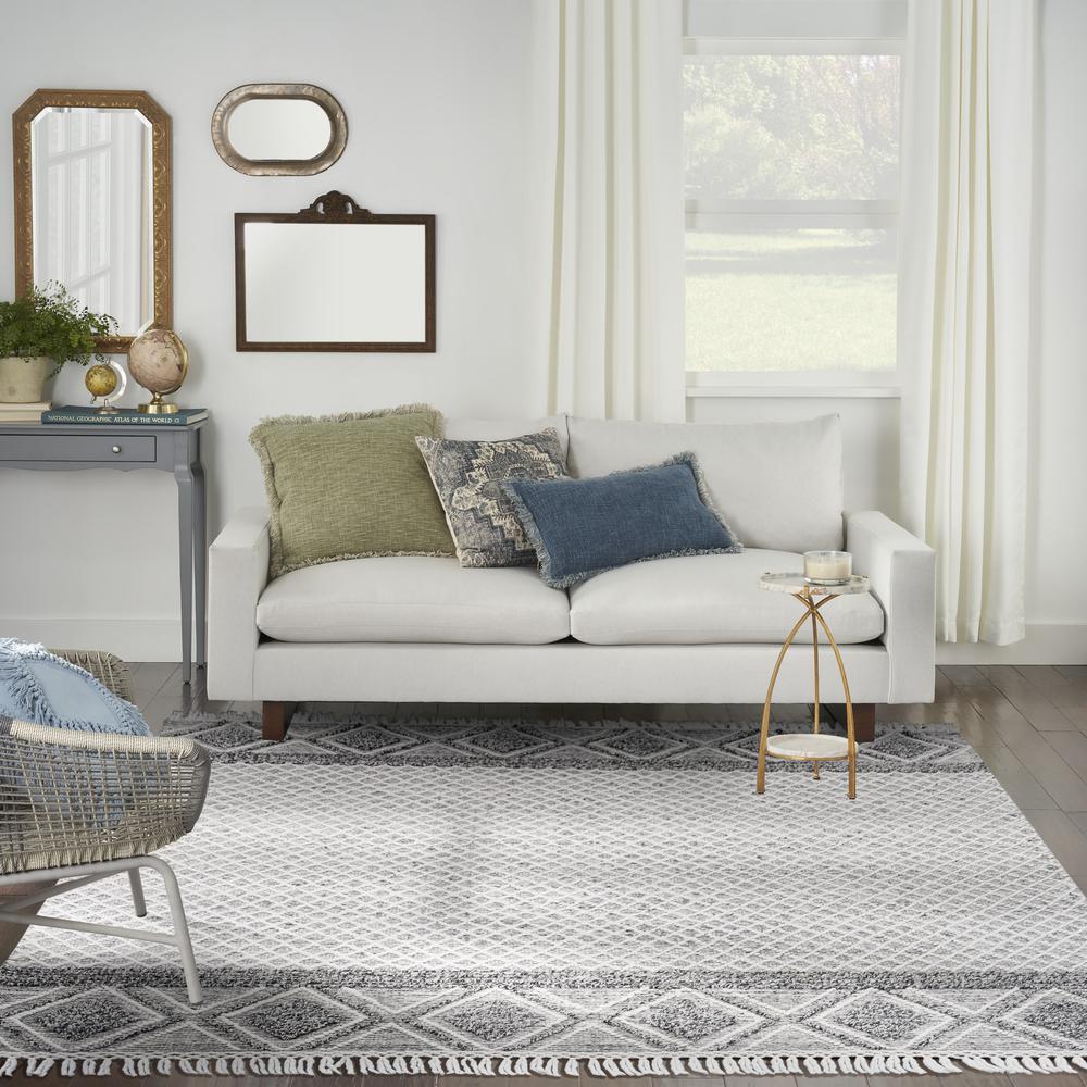 Bohemian Rectangle Area Rug, 8' x 11'. Picture 9