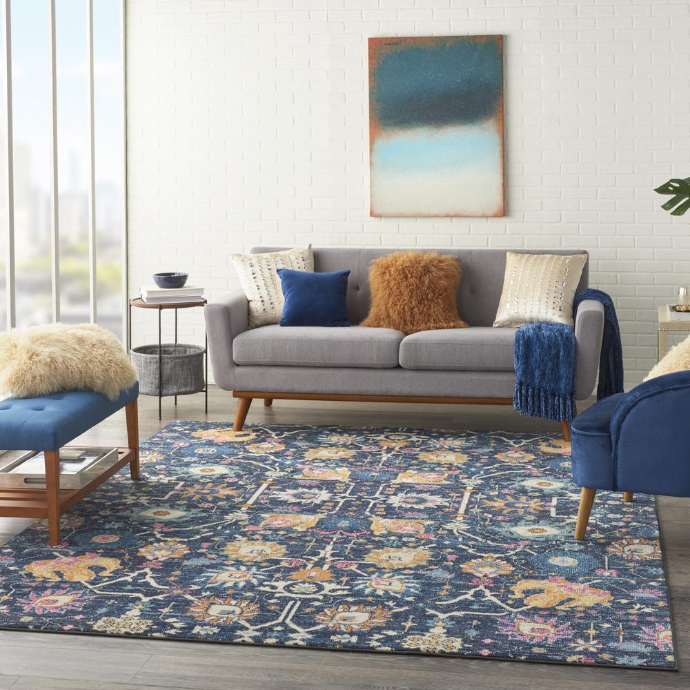 Bohemian Rectangle Area Rug, 8' x 10'. Picture 10