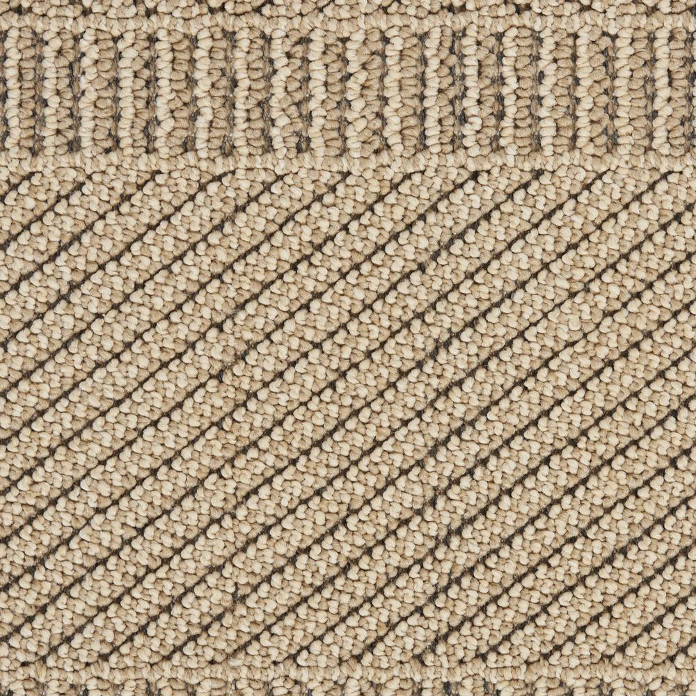 Nourison Elwood 2'2 x 4'5 Mocha Area Rug. Picture 6