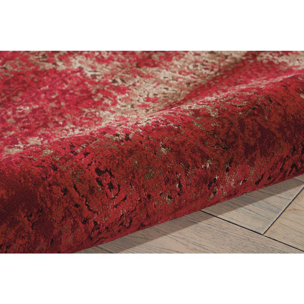 Karma Area Rug, Red, 2'2" x 7'6". Picture 4