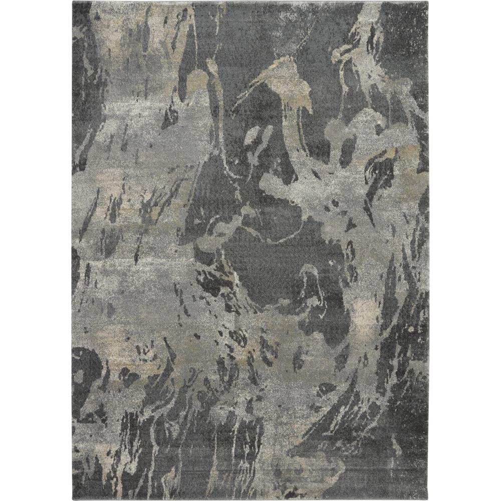 Fusion Area Rug, Beige/Grey, 9'6" x 13'. Picture 1