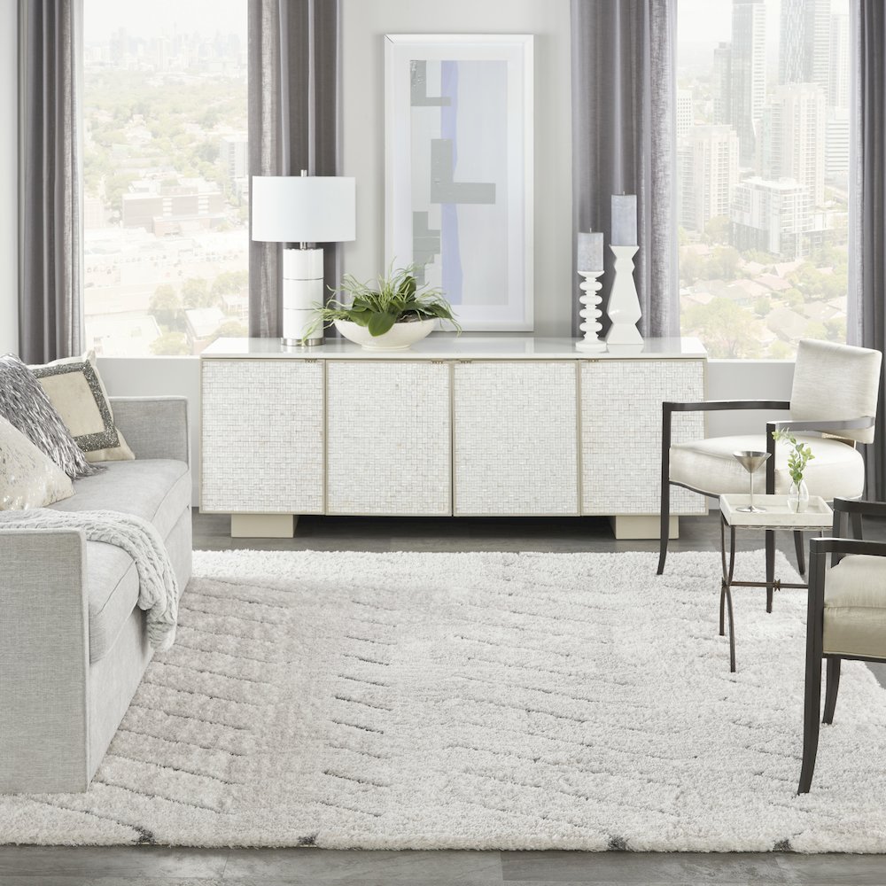 Nourison Home Luxurious Shag Area Rug. Picture 9