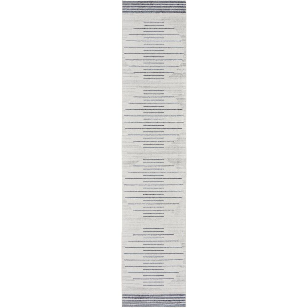 Mid-Century Modern Runner Area Rug, 8' Runner. Picture 1