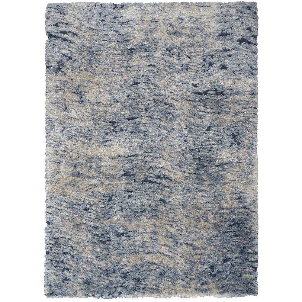 Shag Rectangle Area Rug, 4' x 6'. Picture 1