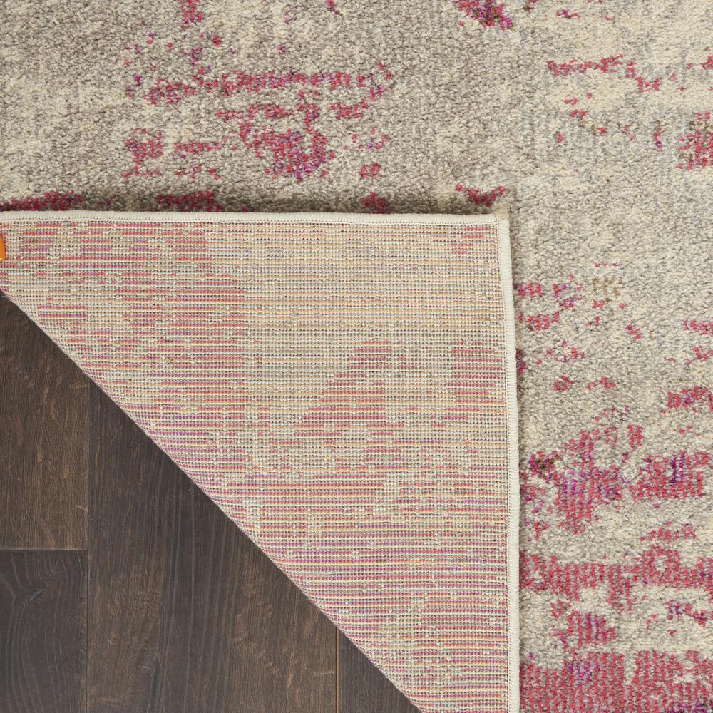 CES02 Celestial Ivory/Pink Area Rug- 2'2" x 12'. Picture 3