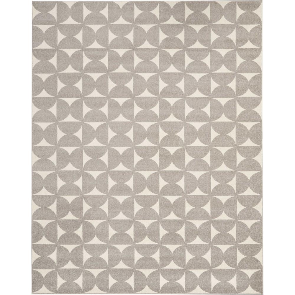 Nourison Harper Grey Kids Area Rug. Picture 1