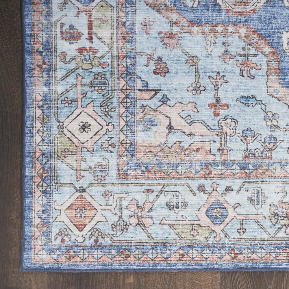 Vintage Rectangle Area Rug, 5' x 7'. Picture 4