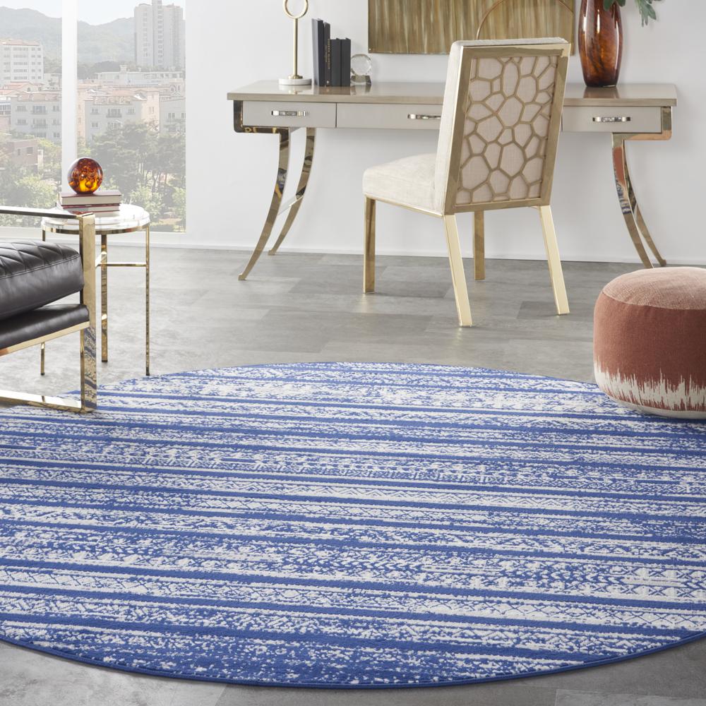 Nourison Whimsicle Area Rug, 8' Round (99446835116). Picture 2