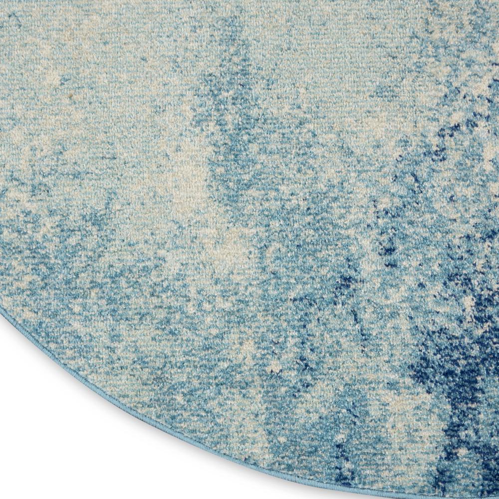Modern Round Area Rug, 4' x Round. Picture 5