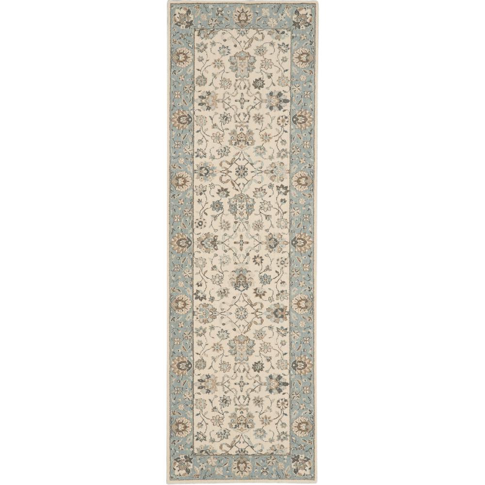 Runner Farmhouse Machine Made Area Rug. Picture 1