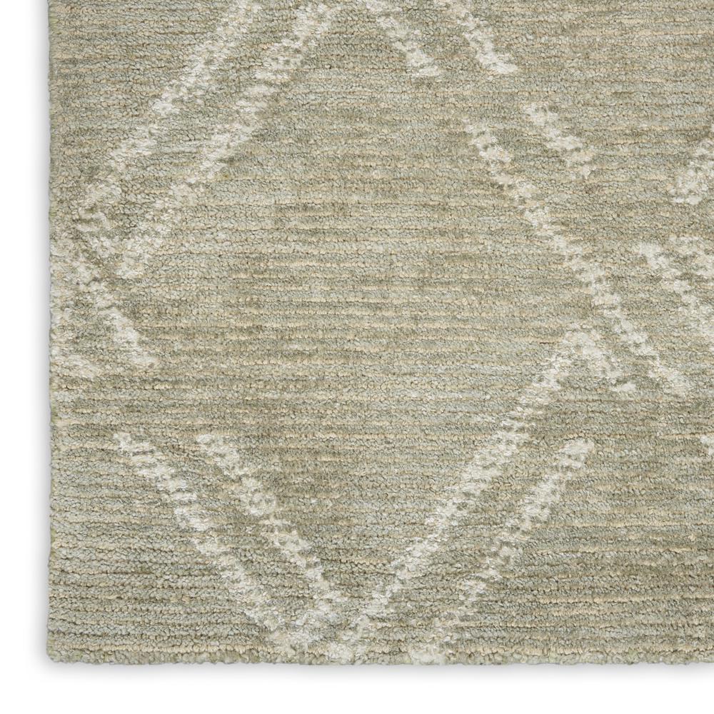 Nourison Venosa Runner Area Rug, Green Ivory, 2'3" x 7'6", VSN01. Picture 5