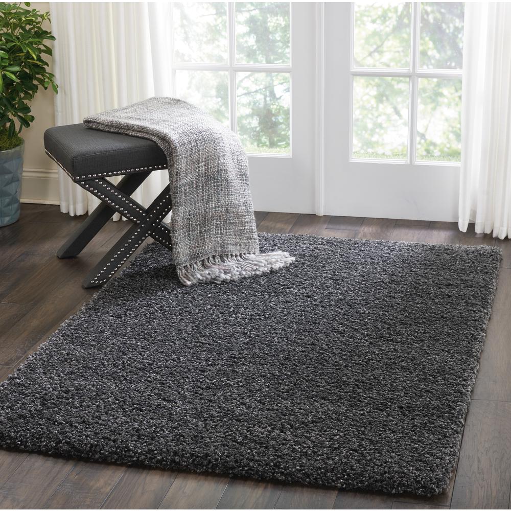 Shag Rectangle Area Rug, 4' x 6'. Picture 2