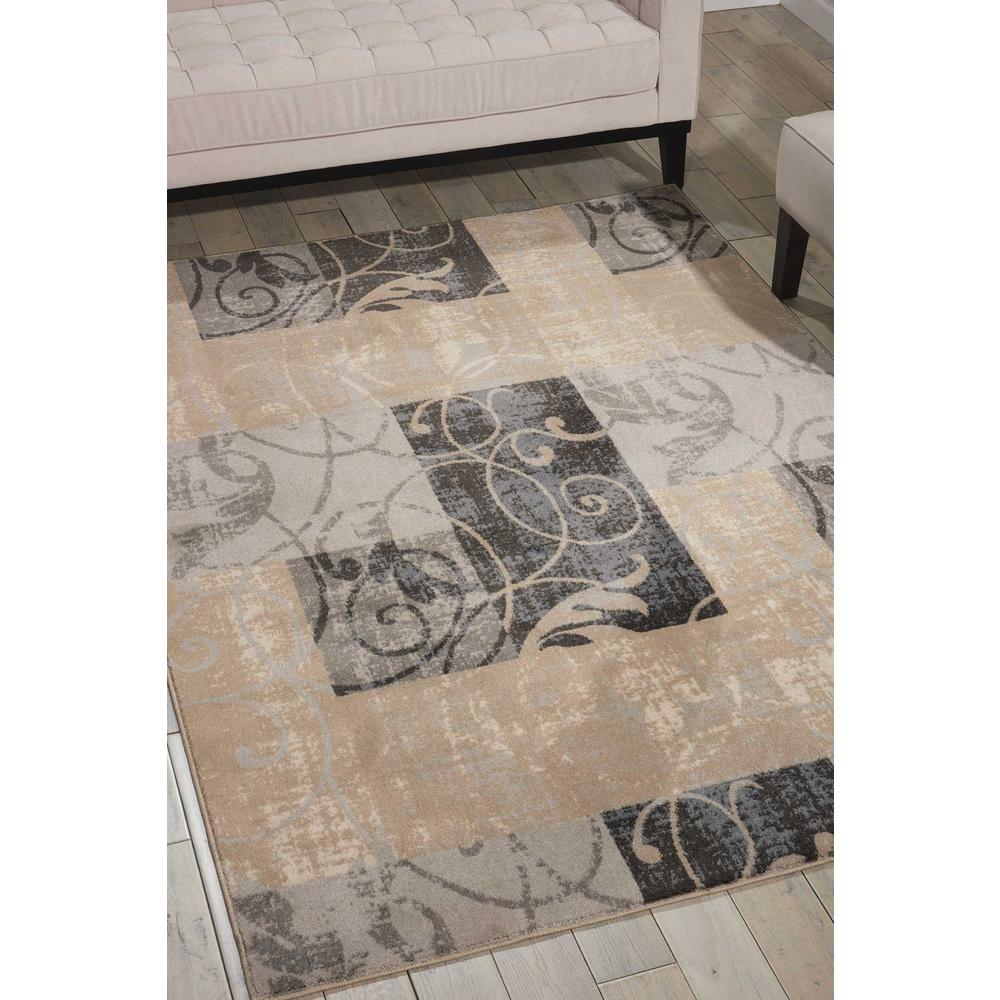 Contemporary Rectangle Area Rug, 8' x 11'. Picture 3