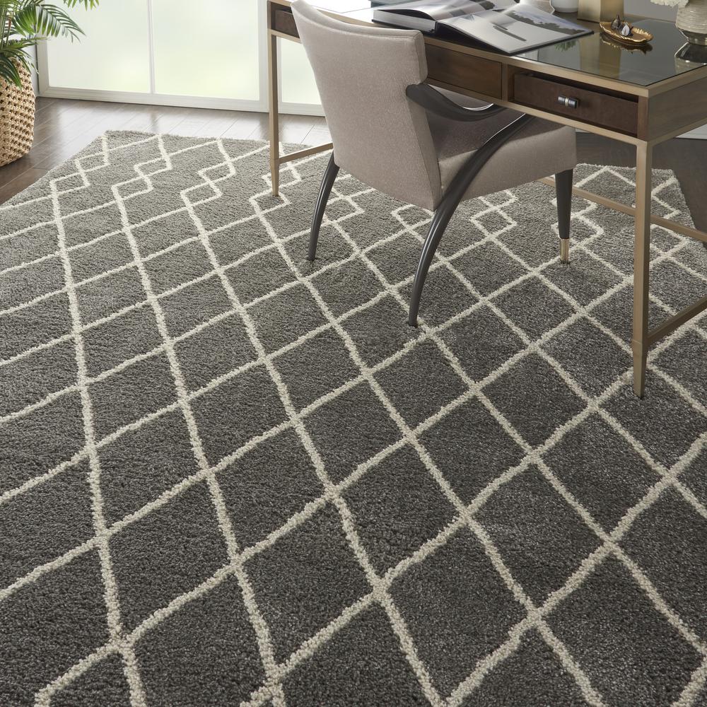 Shag Rectangle Area Rug, 8' x 10'. Picture 9
