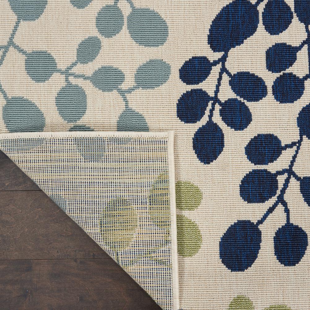 CRB01 Caribbean Ivory Area Rug- 5'3" x 5'3"square. Picture 3