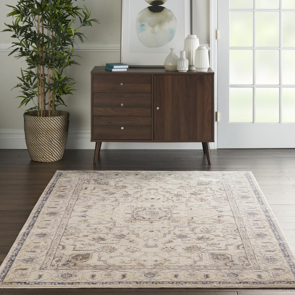 Nourison Home Sleek Textures Area Rug. Picture 3